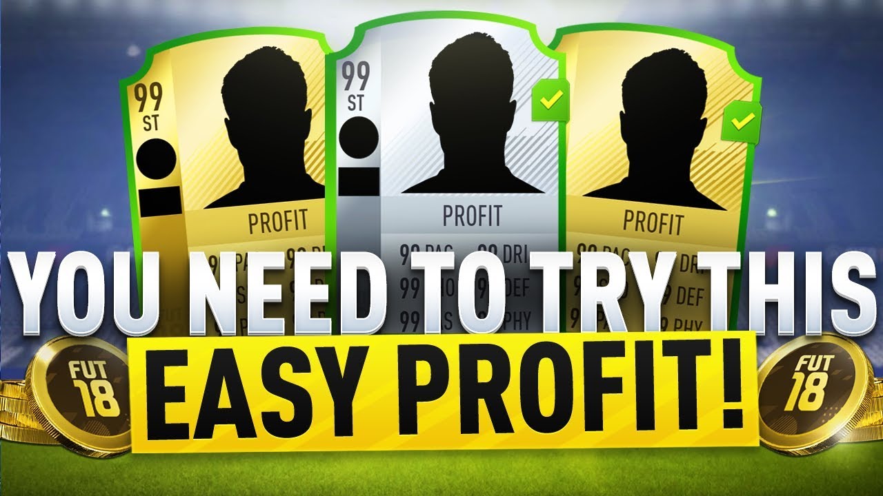 YOU NEED TO TRY THIS, EASY PROFIT! FIFA 18 ULTIMATE TEAM TRADING METHOD