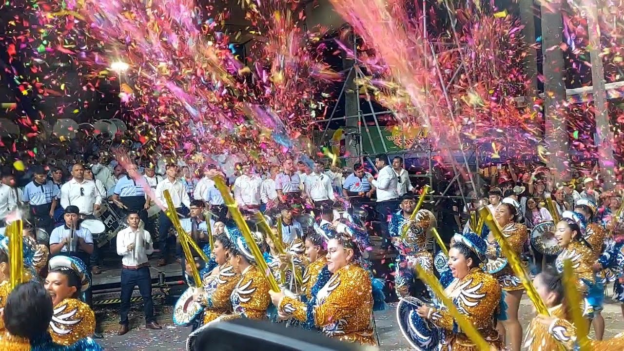 CAPORALES SAN GABRIEL - CARNAVAL CON LA FUERZA DEL SOL ARICA 2026 - SEGUNDO DÍA 🔵🟣⚫️💪🏽