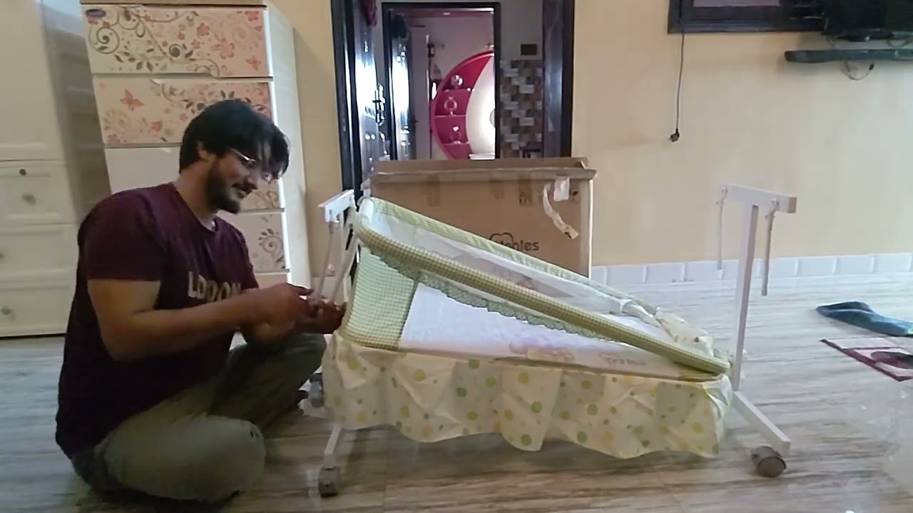 baby crib assembling video   #tinnies #forsale