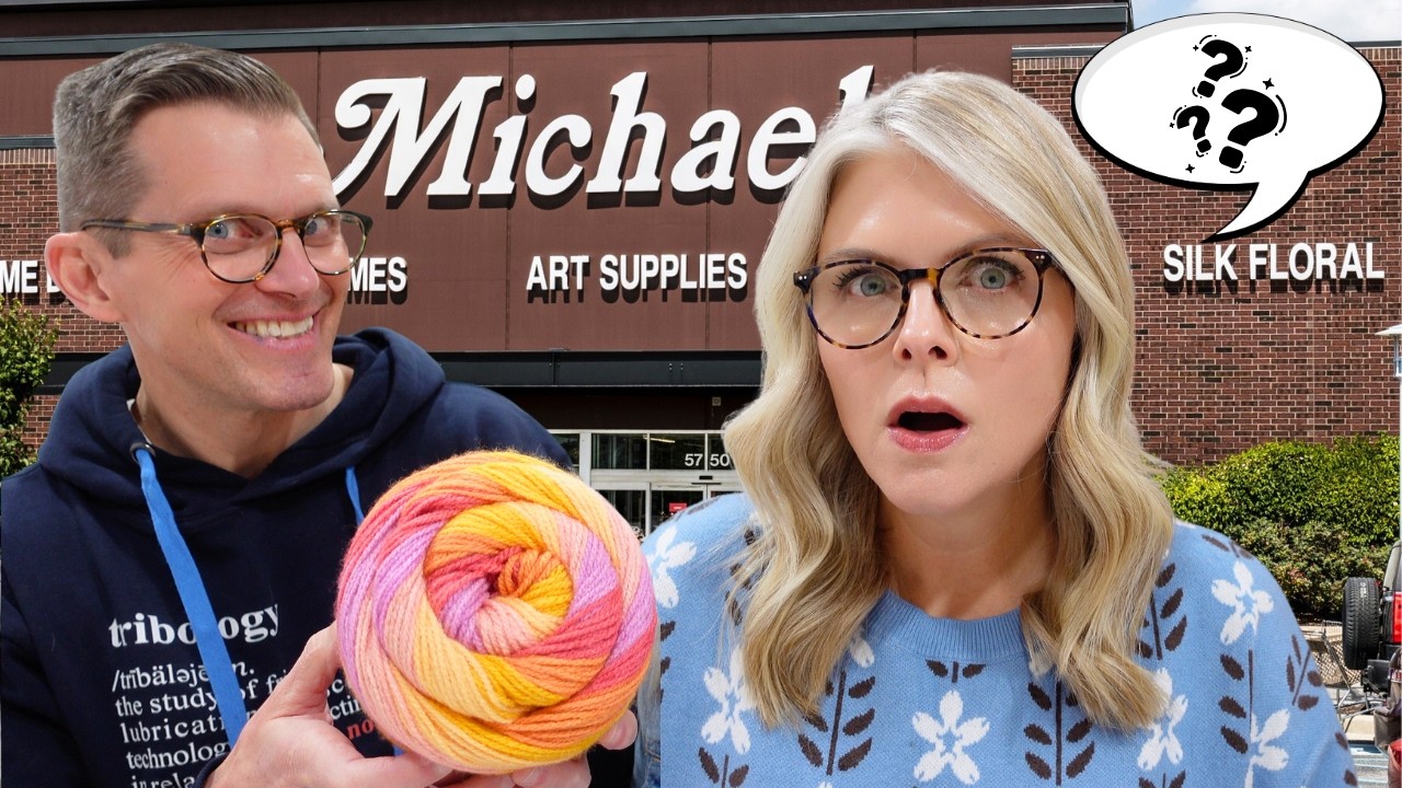 Can I Guess 10 MYSTERY Yarns from MICHAELS??