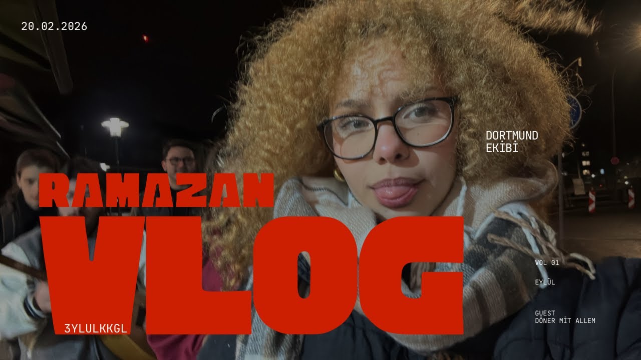 ALMANYA RAMAZAN VLOG ~nrw ekibi 