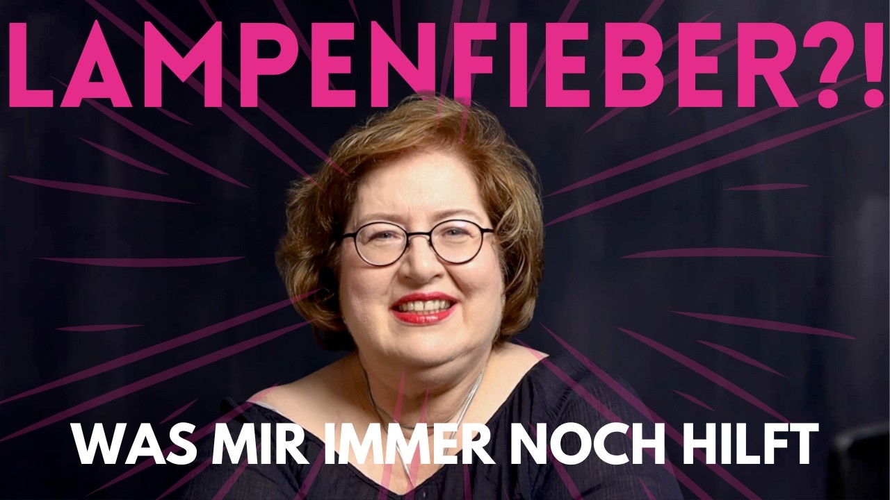Lampenfieber? 7 Dinge, die mir wirklich helfen – sofort!