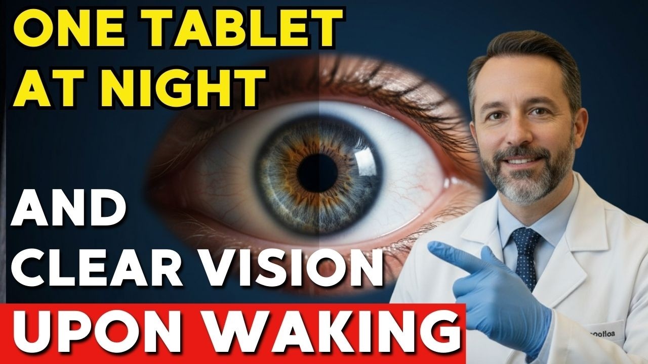 The Natural SUPER VITAMIN That REPAIRS Your Vision While You Sleep