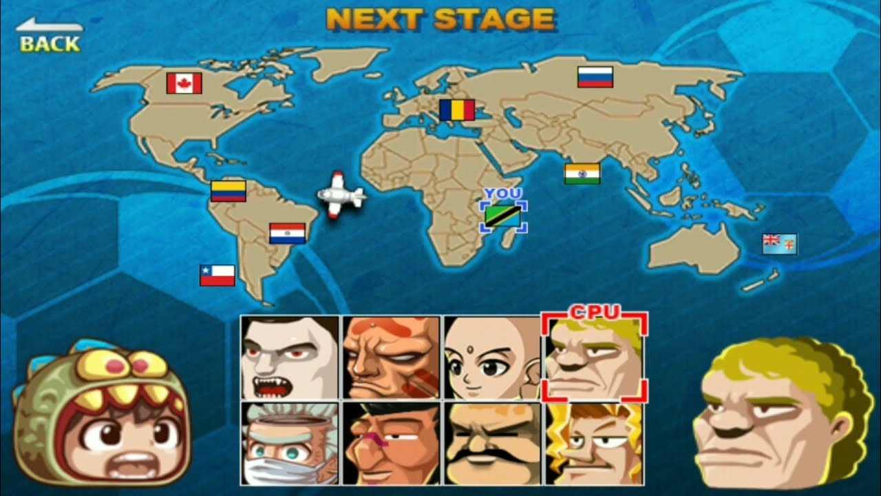 Head Soccer - Tanzania (Fight Mode)