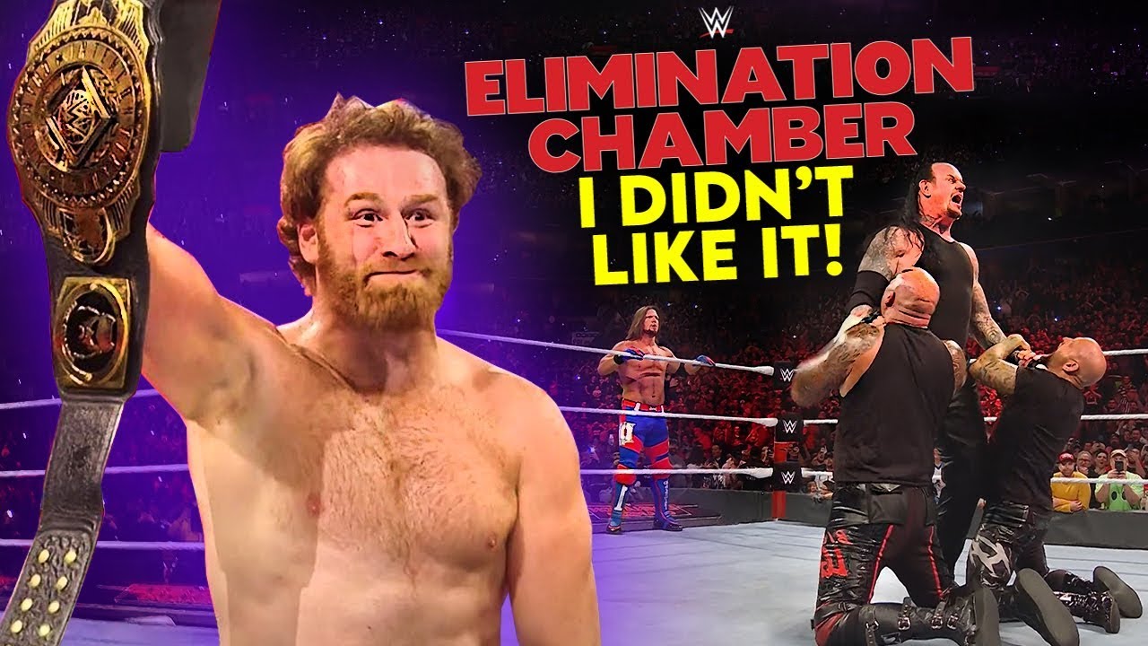 Мне не понравился WWE Elimination Chamber 2020