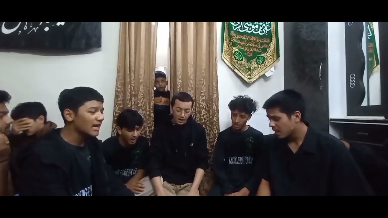 Marsiya//Baitee ko teri satake hai muje rulake😭// kargili students in junnar pune 