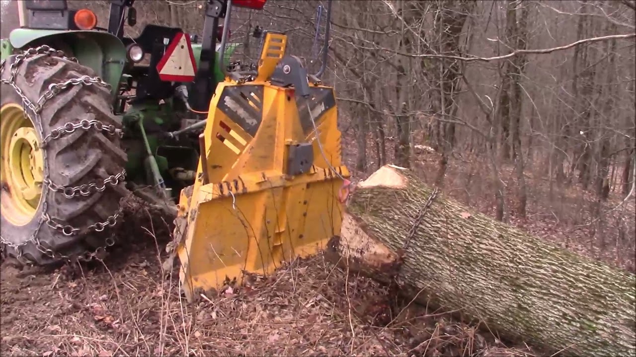 Husqvarna 565 Felling Hardwood & Uniforest 65H Skidding Winch Sold Through Hud-Son In Barneveld NY