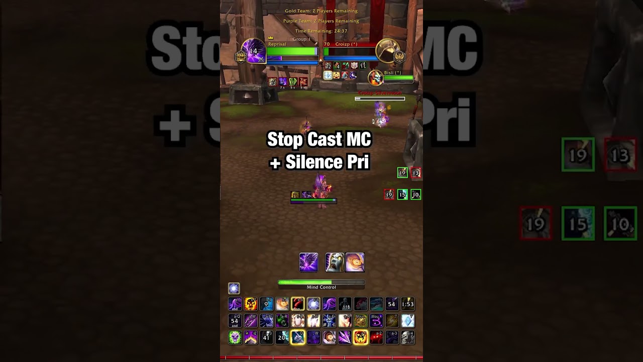 The MOST Frenetic Shadow Priest PvP Gameplay