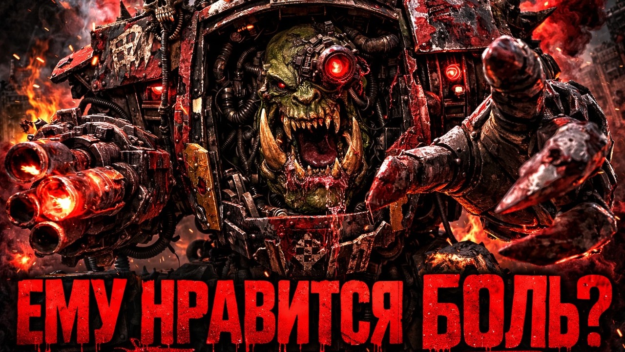 Что скрывают технологии орков? | Мерзкая жизнь смертодредов в Warhammer 40000