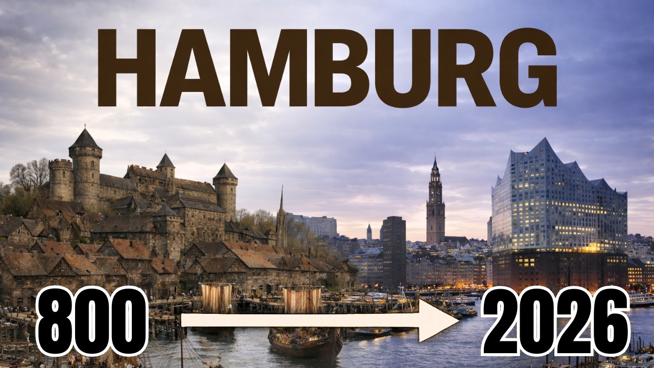 1200 Jahre Hamburg in 13 Minuten | KI-Rekonstruktion