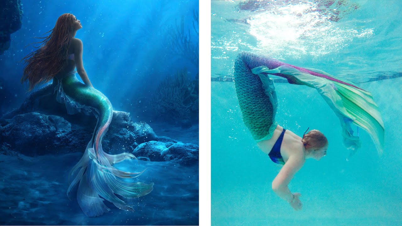 How We Made Ariel's Mermaid Tail In Real Life