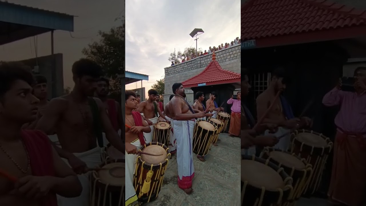 Kerala band at ayyappa swamy temple #ayyappa #shorts #ayyappaswamy