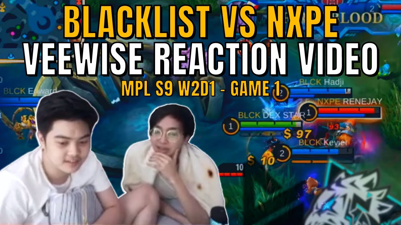 REACTING TO MPL S9 MATCHES | W2D1 | BLCK VS NXPE | GAME 1