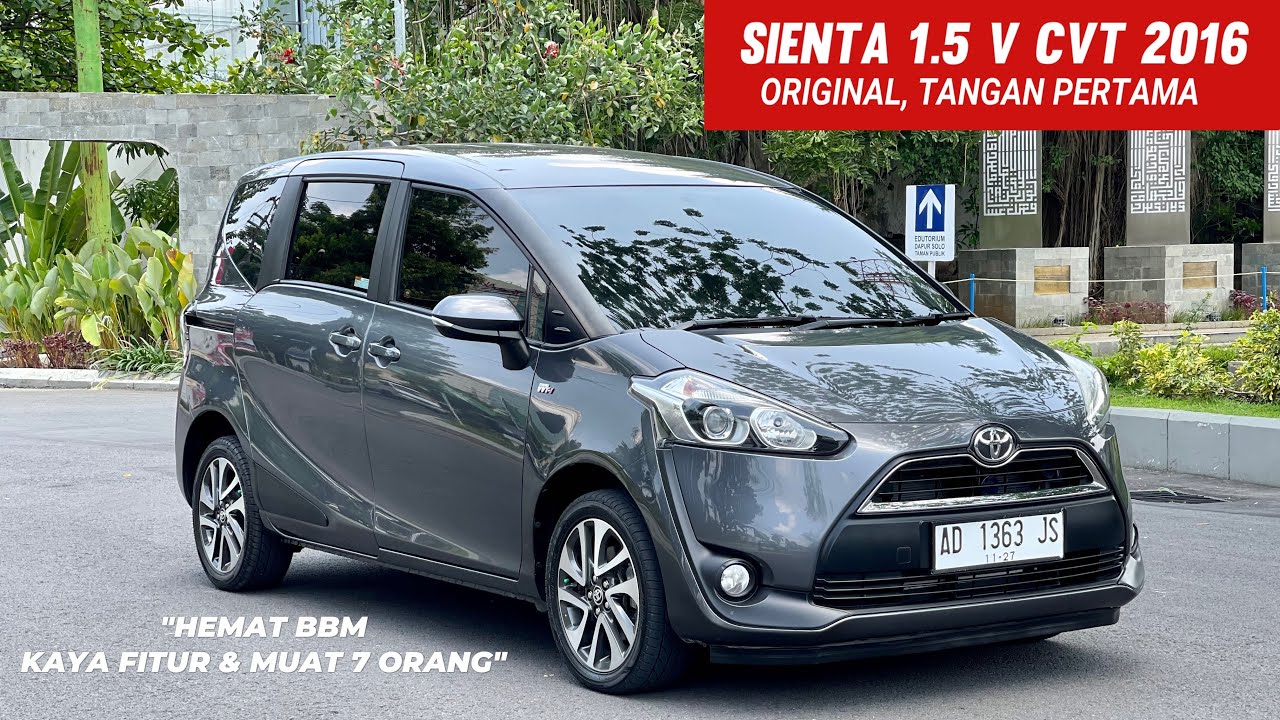 TOYOTA SIENTA 1.5 V AUTOMATIC 2016