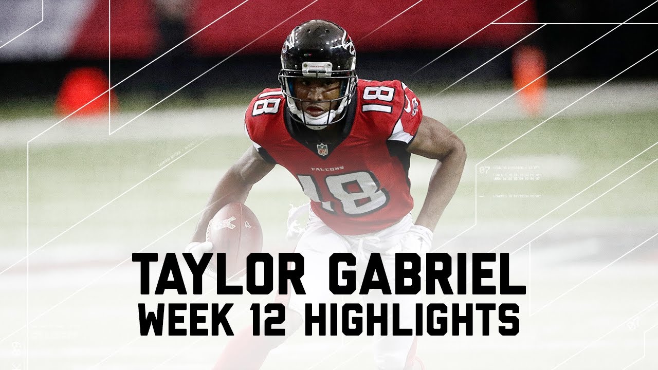 Taylor Gabriel's 2 TD Day! | Cardinals vs. Falcons | NFL Week 12 Player Highlights