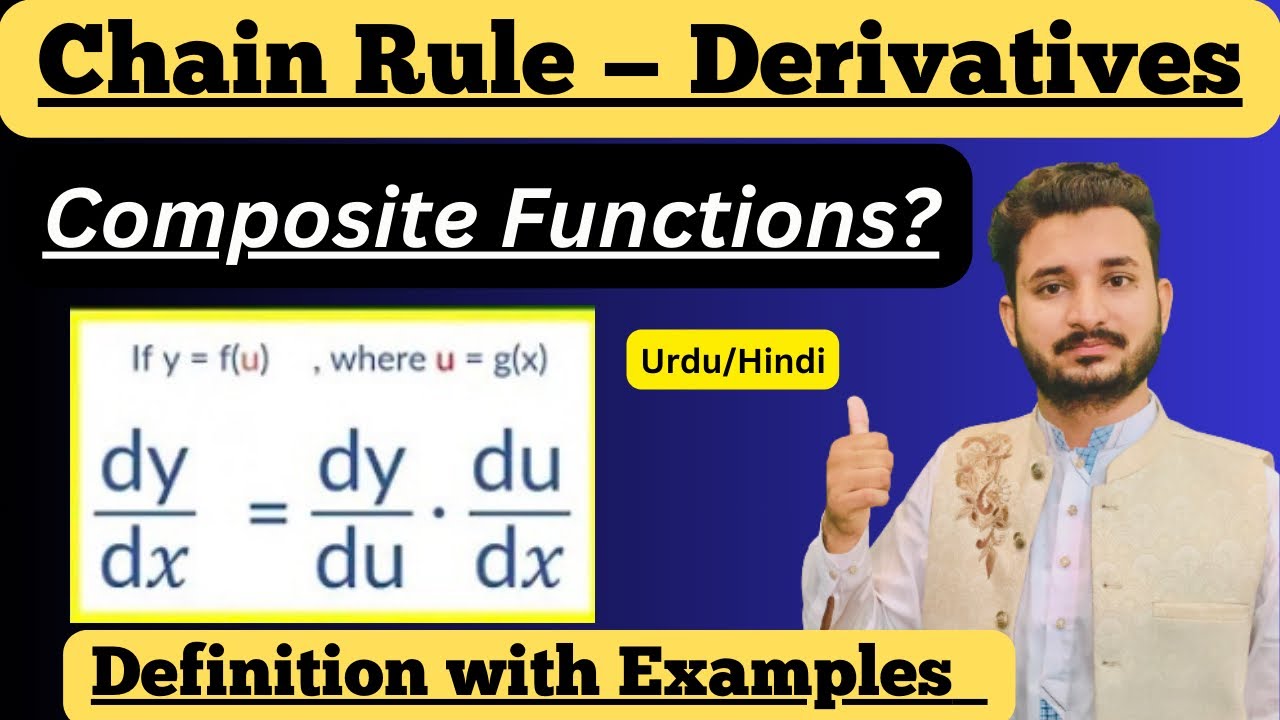 Explain Chain Rule in Derivatives |Composite Functions| Definition with example |MSN Mathematician|