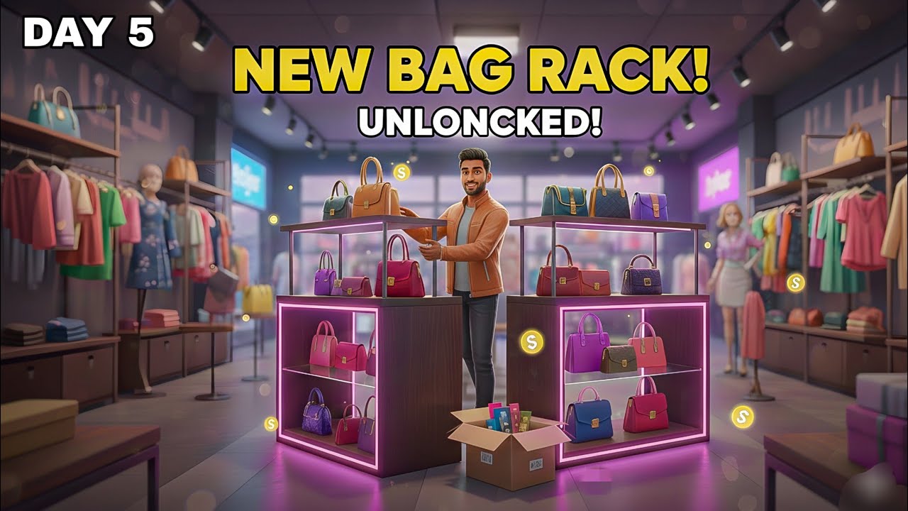 Finally Aaj Bag Wala Furniture Le Liya || Clothing Store Simulator Day 5 Game Play 