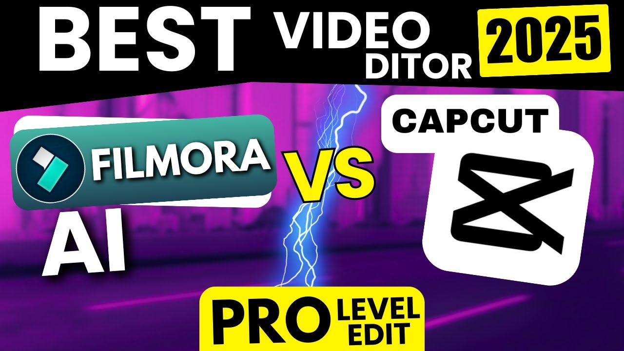 Capcut vs Filmora 14 | Which is Best Video Editing Software in 2025 ⚡ PC, Mobile & LAPTOP