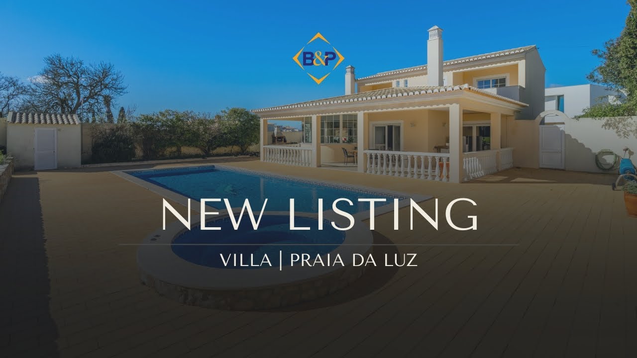 Bright 4-Bedroom Villa with Pool and Large Plot near Praia da Luz BPA5662