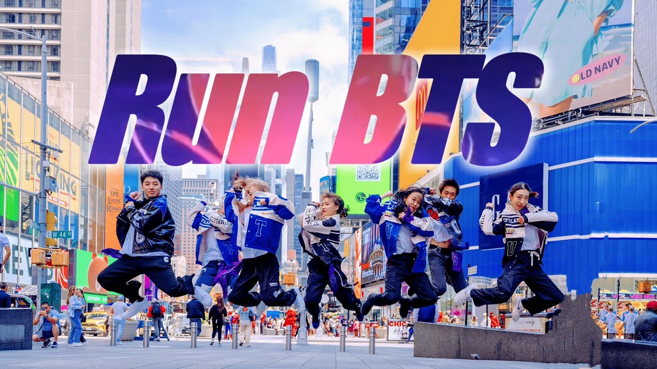 [KPOP IN PUBLIC TIME SQUARE NYC] BTS (방탄소년단) - '달려라 방탄 (Run BTS)' | Dance Cover by NoChillDance