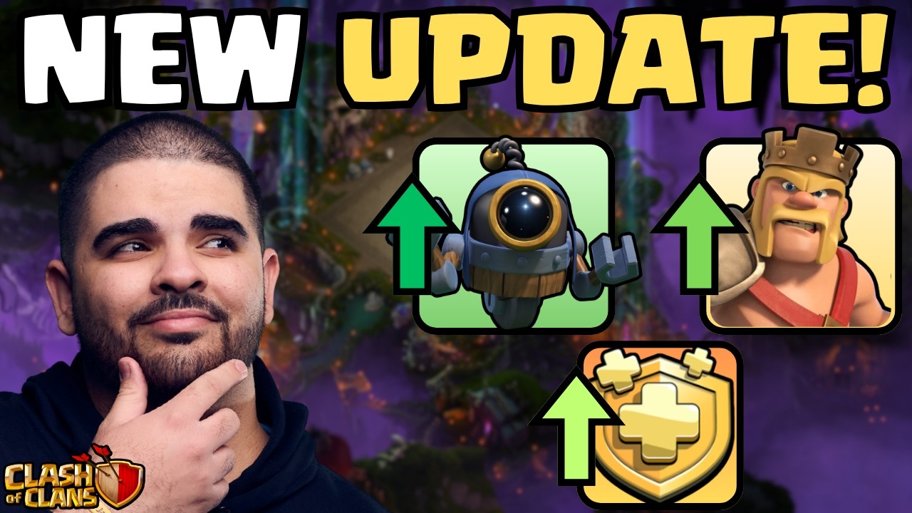 NEW Builder for Builder Base and EARLIER Barbarian King UPDATE! (Clash Of Clans)