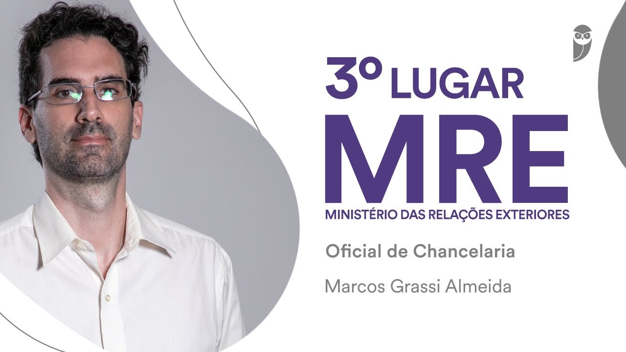 Entrevista com Marcos Grassi, aluno aprovado no MRE para o cargo de Oficial de Chancelaria