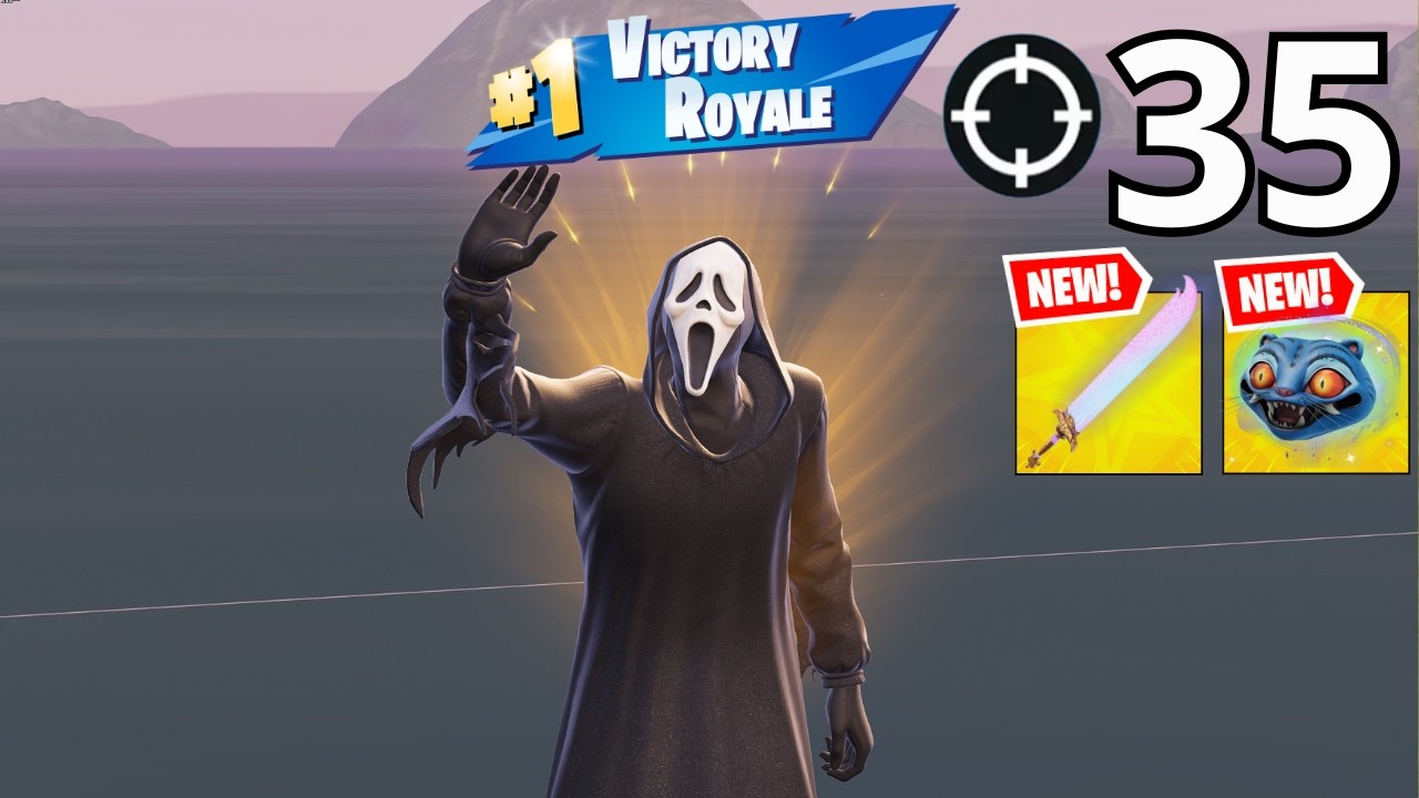 35 Elimination Gameplay Wins Zero Build (NEW FORTNITE CHAPTER 7 SEASON 1)