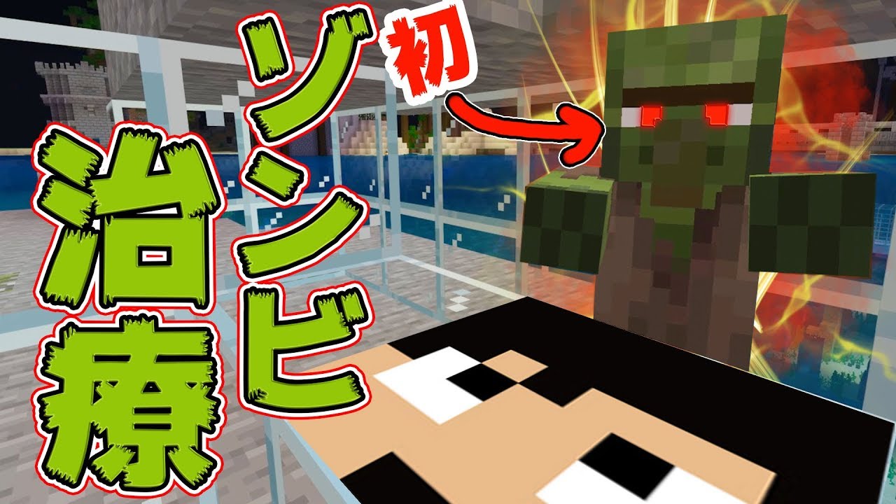 【カズクラ2019】実は初めてｗゾンビ治療してみた！マイクラ実況 PART206