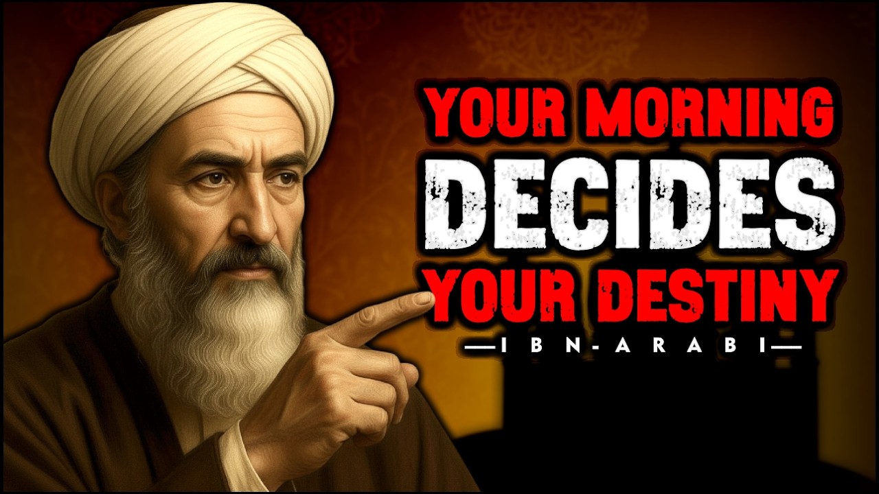 The Morning Habit That Changes Your Destiny &mdash; Ibn Arabi&rsquo;s Life-Changing Wisdom