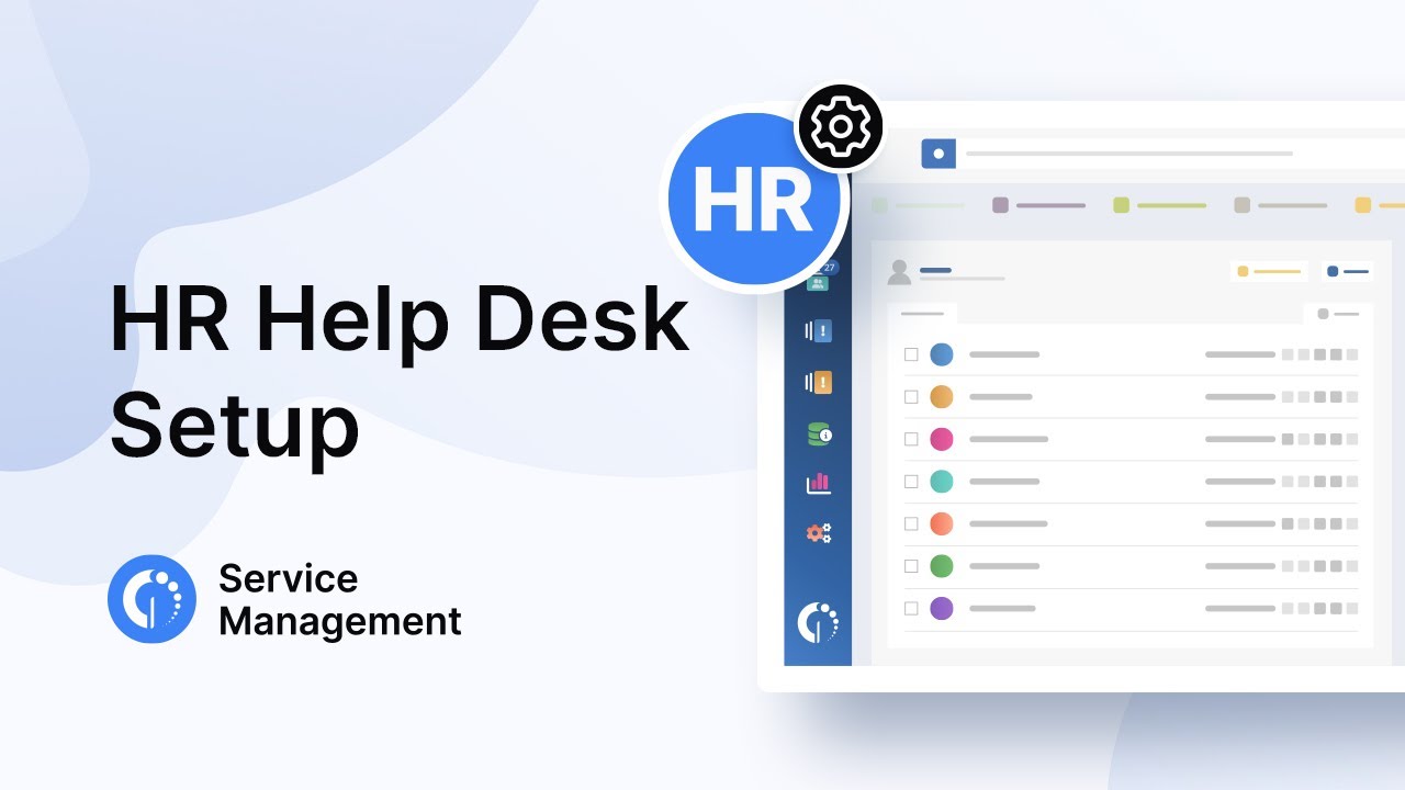 Set up an HR Help Desk in Under 10 Minutes by Adding it to Your ITSM Tool