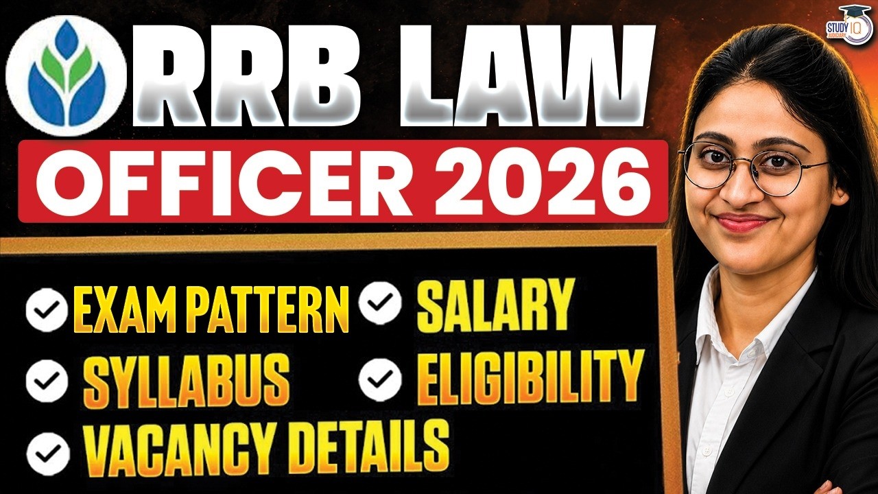 RRB Law Officer 2026 | Vacancy, Syllabus & Exam Pattern | Complete Details | Muskan Mam
