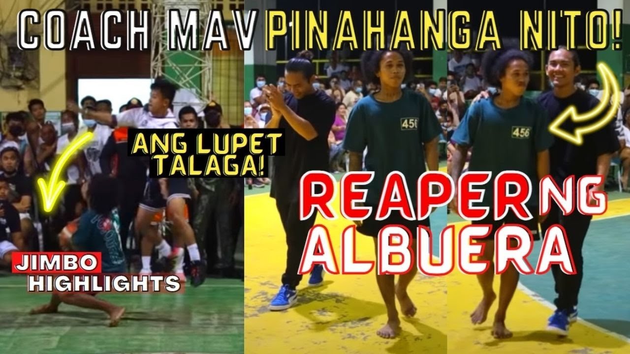 REAPER NG ALBUERA PINAHANGA SI COACH MAV! PANIS ANG REAPER NG MAVS SA STREETBALL!