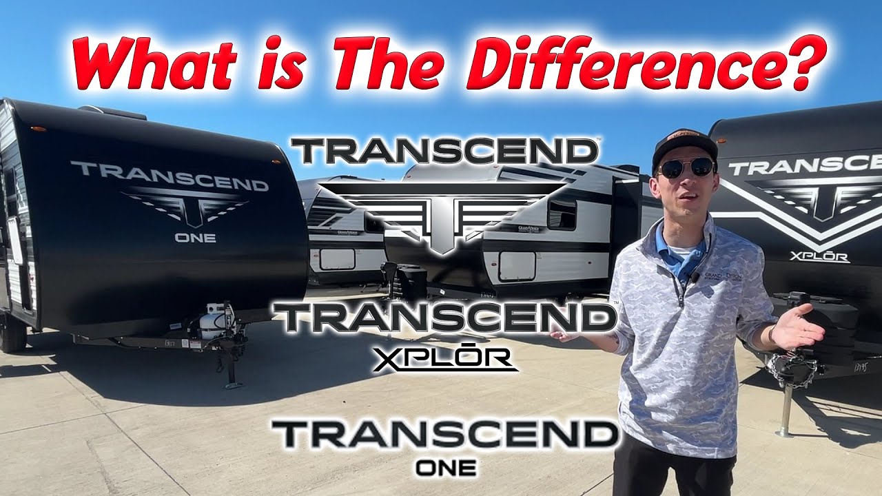 Grand Design Transcend Lineup Comparison (One, Xplor and T Models)