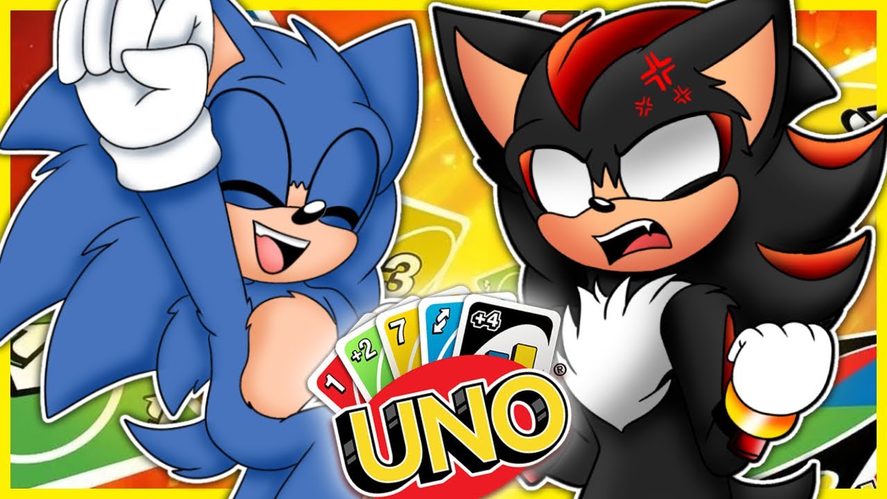 Movie Sonic and Movie Shadow Play Uno!!