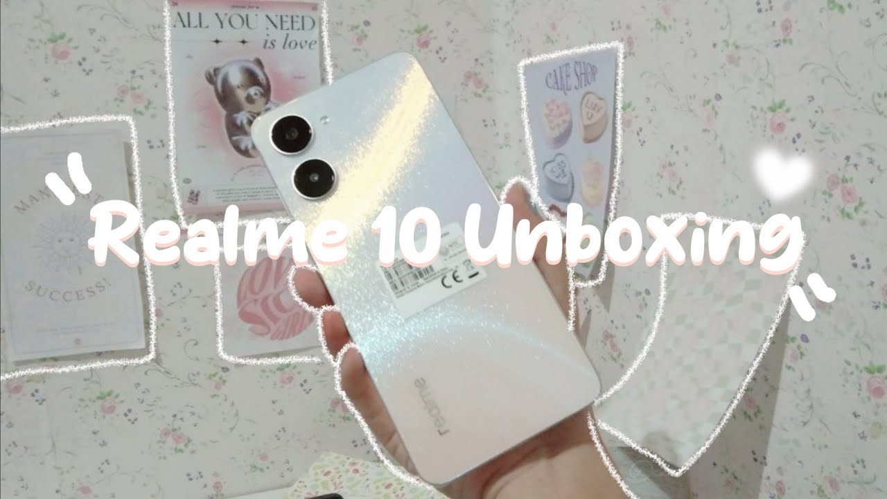 🌷unboxing my new phone | Realme 10 | aesthetic unboxing