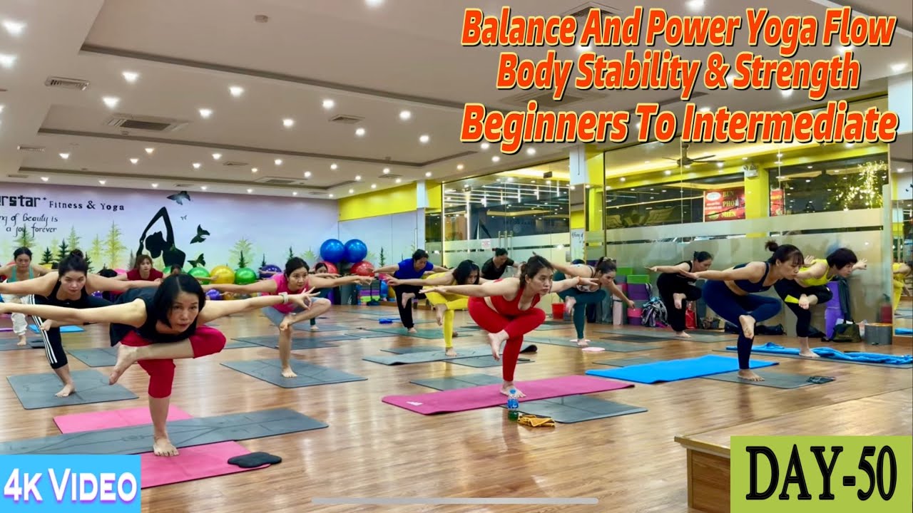 DAY-50 Balance And Power Yoga Flow Body Stability & Strength | Master Ranjeet Singh Bhatia |