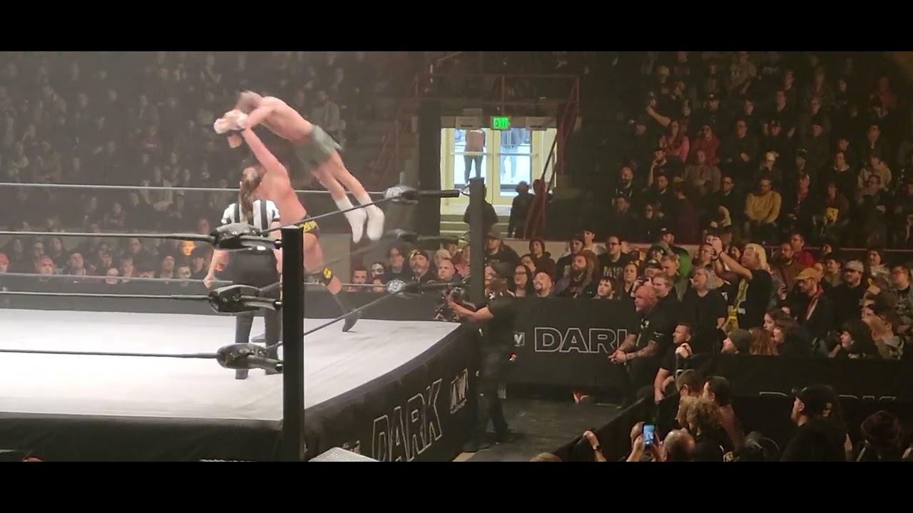 Hook vs Ethan Page 3-18-22 AEW House Rules Troy Ohio