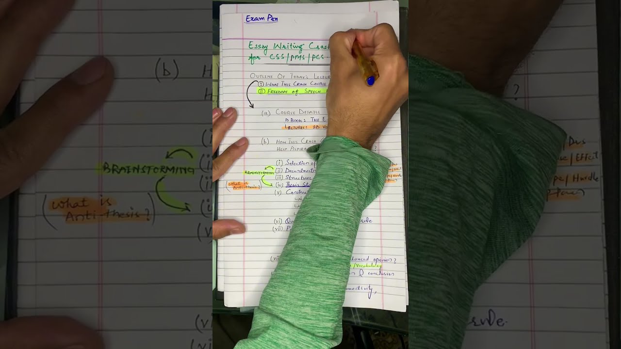 CSS/PMS/PCS Essay Writing || Essay Writing Crash Course by Exampen