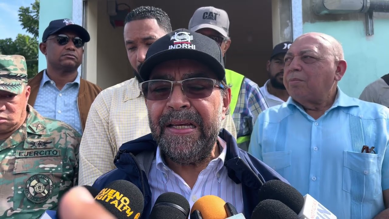 Director del INDRHI Olmedo Caba supervisó trabajos del canal La Vigía en Dajabon 