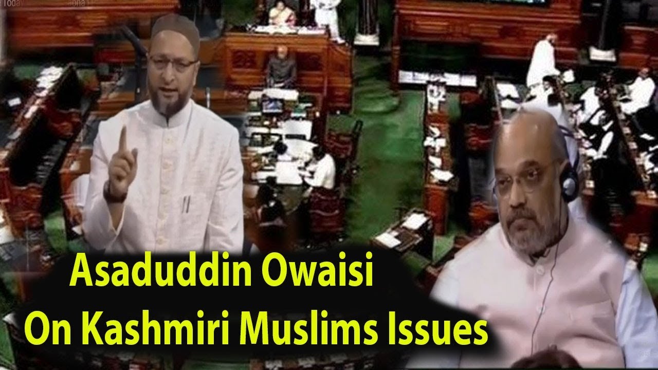 Asaduddin Owaisi Speech In Lok Sabha On Jammu And Kashmir Dispute| Parliament |  YOYO Kannada News