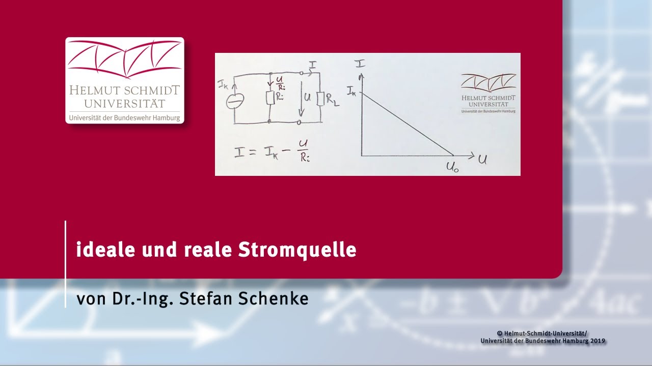 Ideale und reale Stromquelle