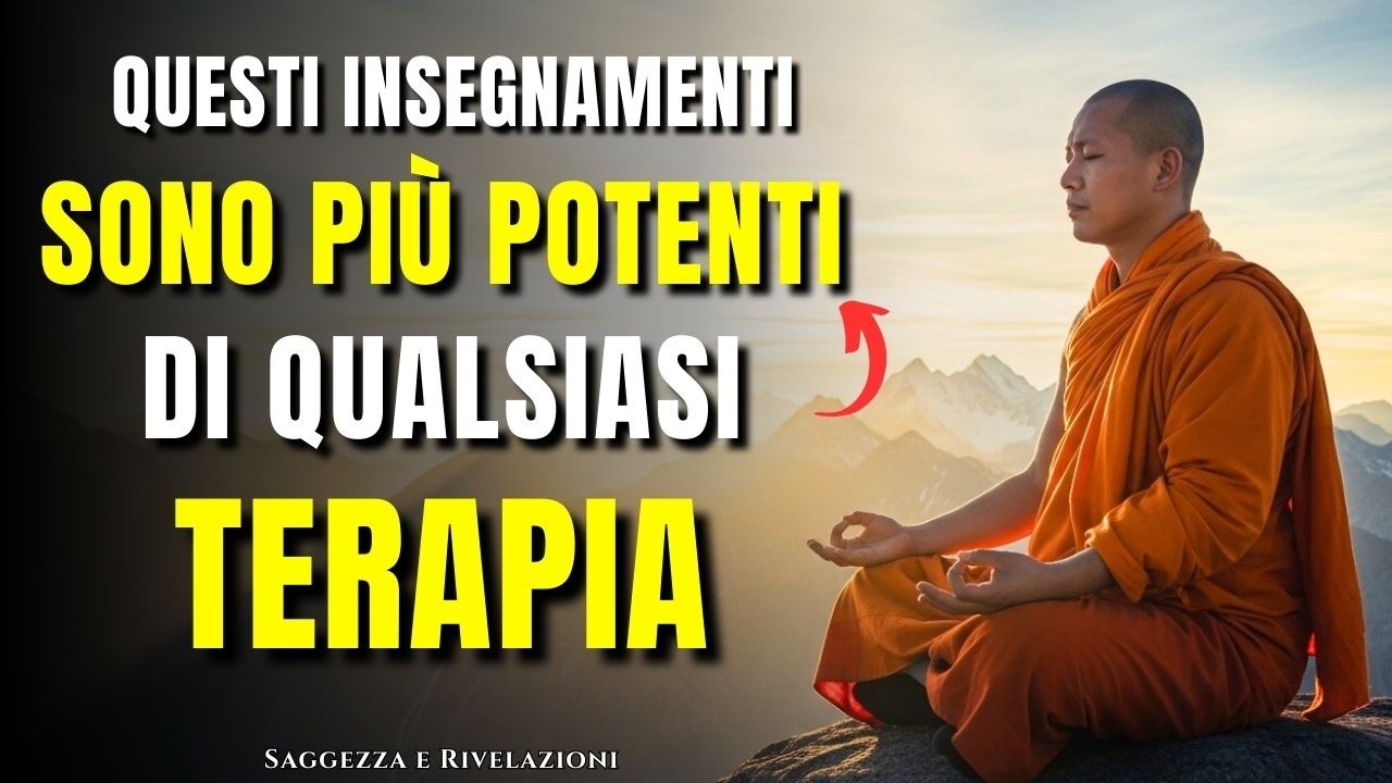 7 INSEGNAMENTI BUDDISTI PIÙ POTENTI DI QUALSIASI TERAPIA | Insegnamenti Buddisti