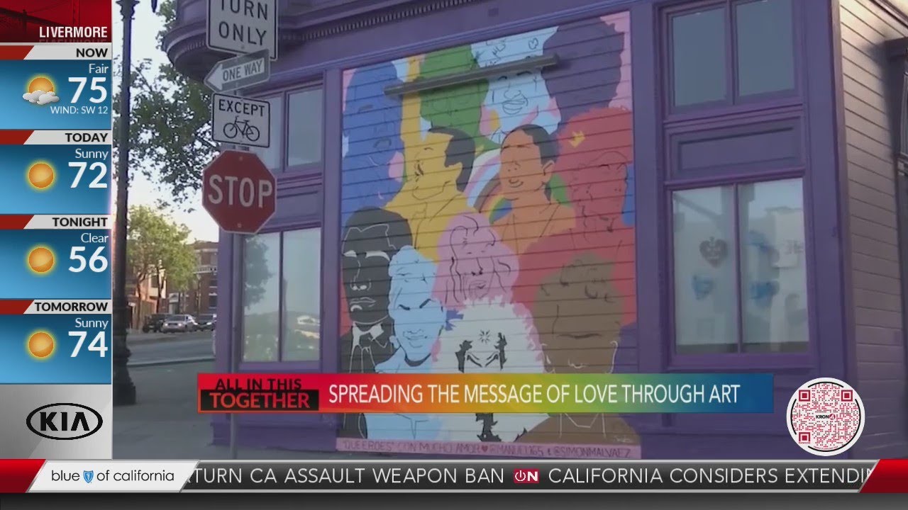 Spreading love through art