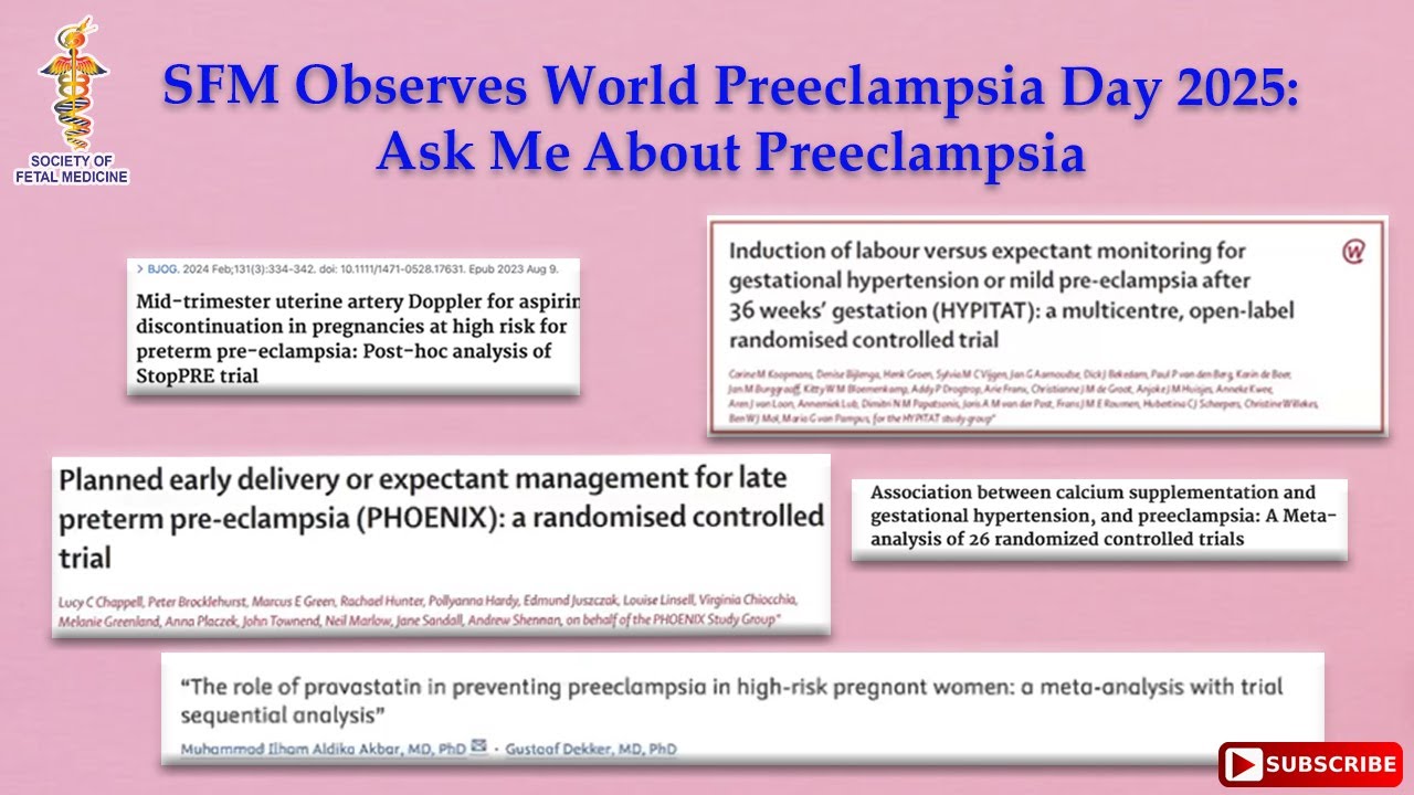 SFM Observes World Preeclampsia Day 2025: Ask Me About Preeclampsia