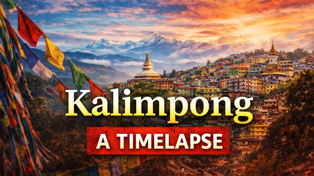 🎬 𝙆𝙖𝙡𝙞𝙢𝙥𝙤𝙣𝙜 - 𝘼 𝙏𝙞𝙢𝙚𝙡𝙖𝙥𝙨𝙚 🖤 #kalimpong #timelapse