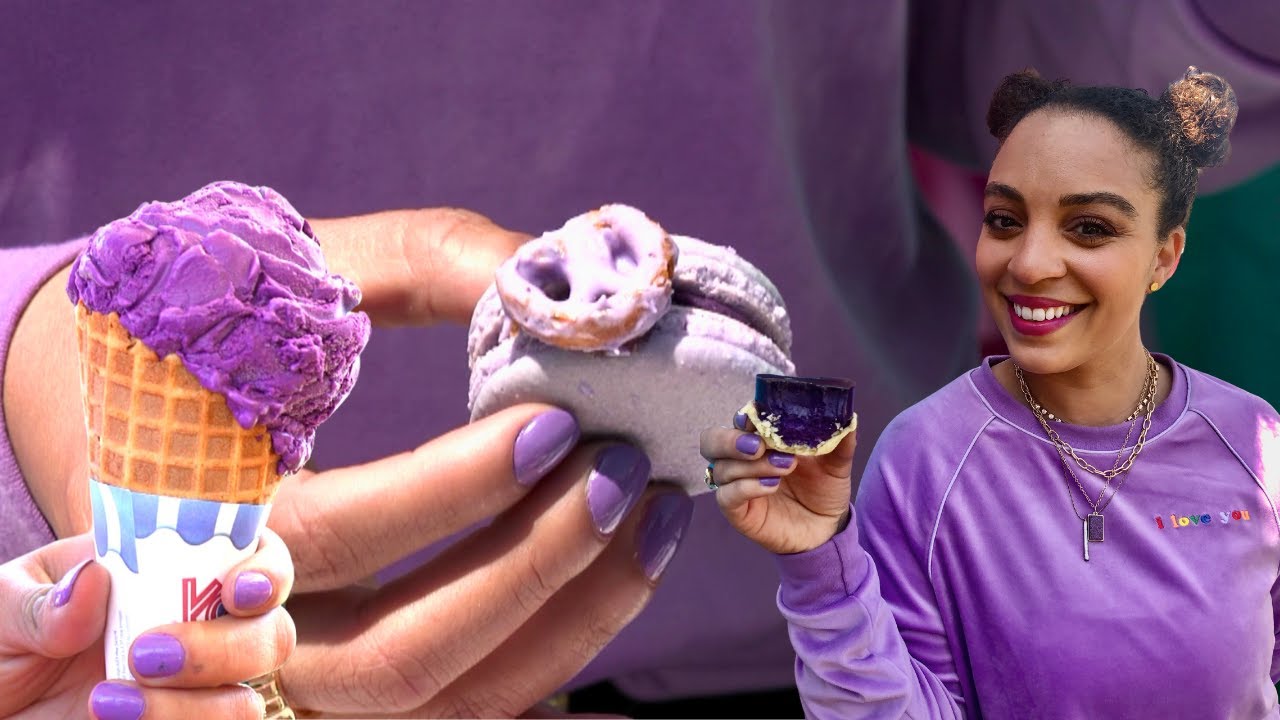 Cecilia Tries Ube Everything 💜 | Check, Please! Bay Area