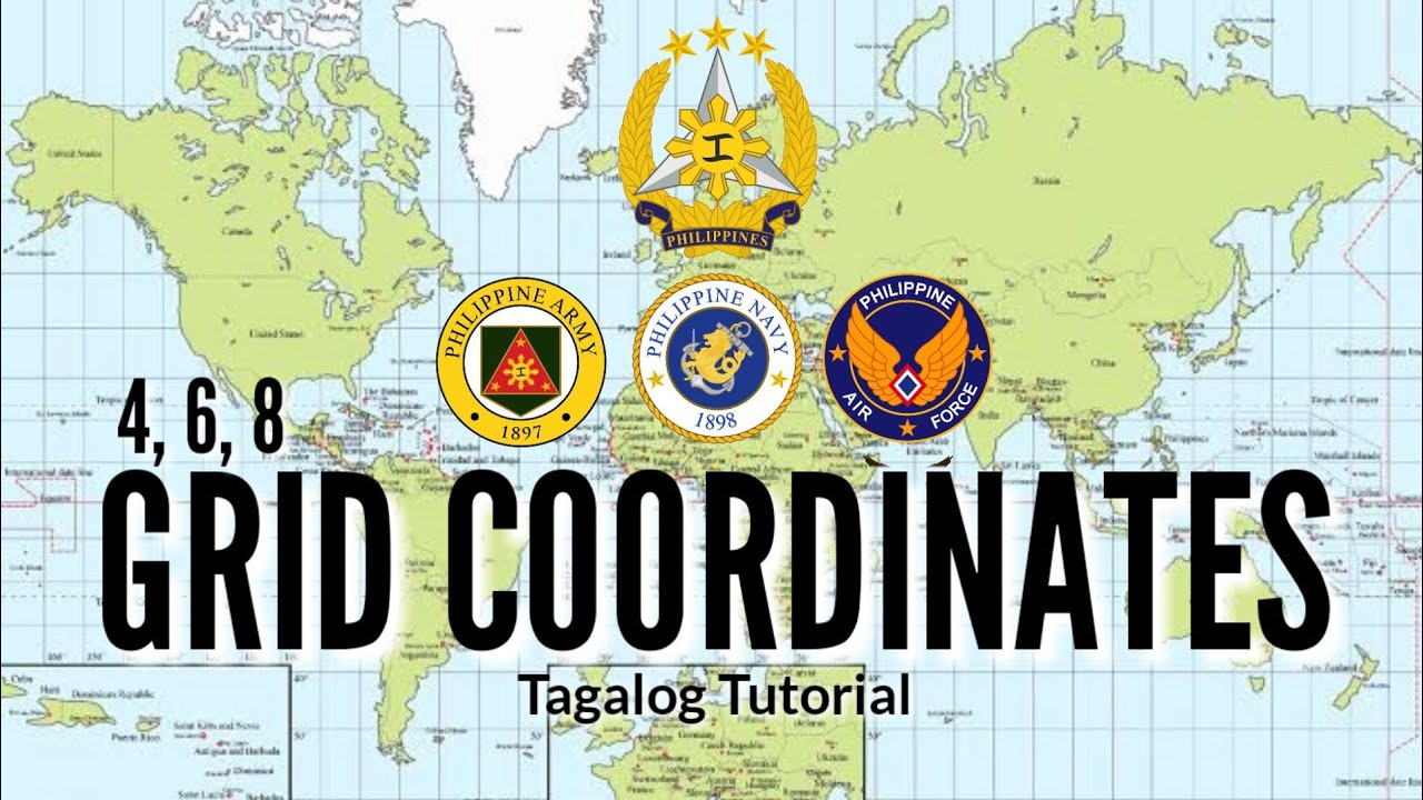 LAND NAVIGATION Part 1 | GRID COORDINATES (TAGALOG TUTORIAL) Step by Step procedure | INEX PH