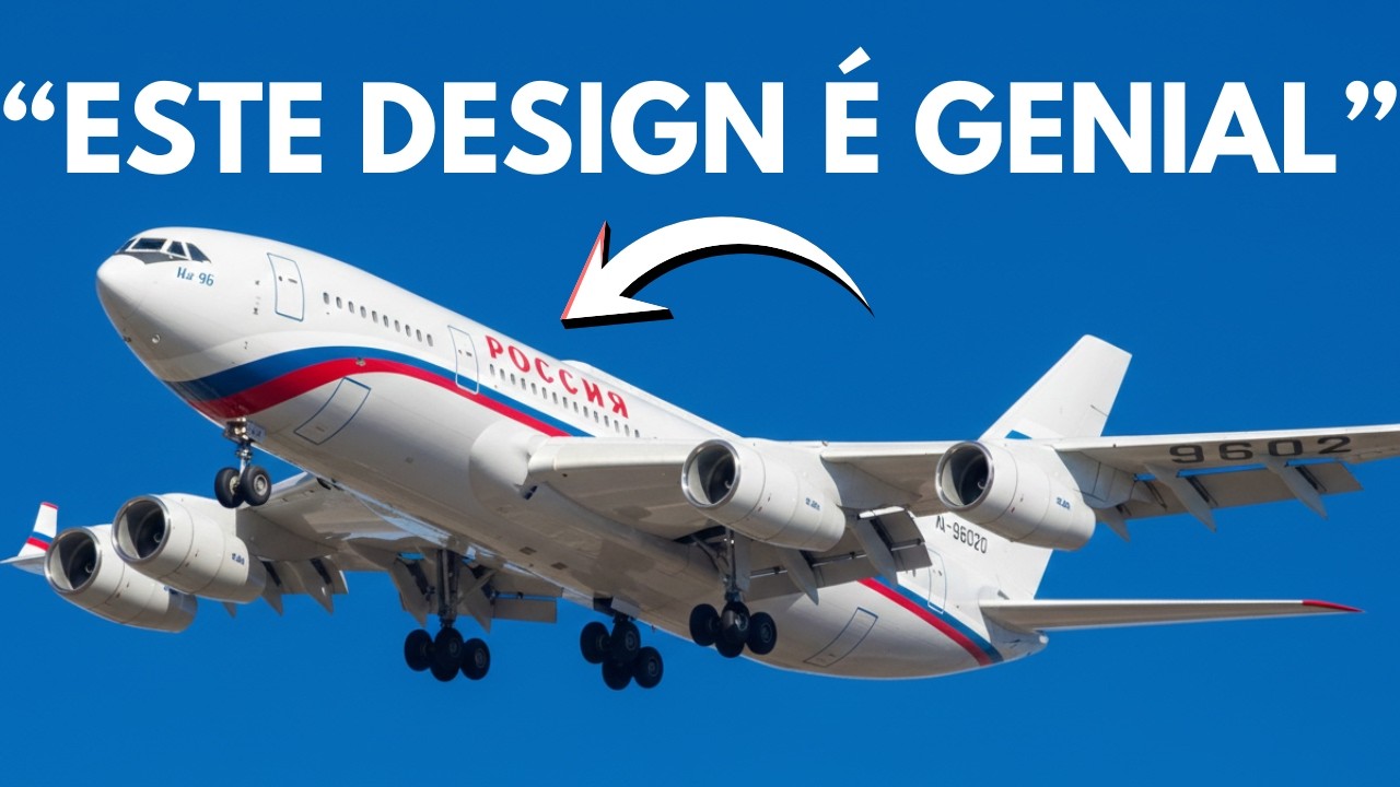 O Ilyushin IL-96 acaba de superar a Boeing e a Airbus. Veja como.