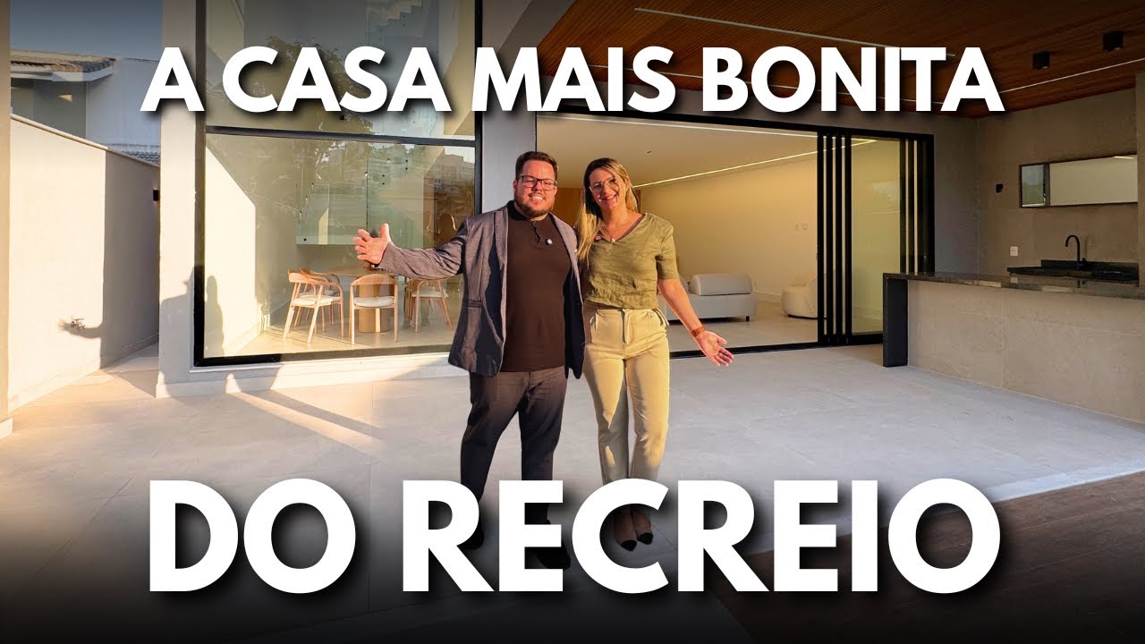 A CASA MAIS BONITA DO RECREIO DOS BANDEIRANTES - TRIPLEX DE ALTO LUXO 🇧🇷