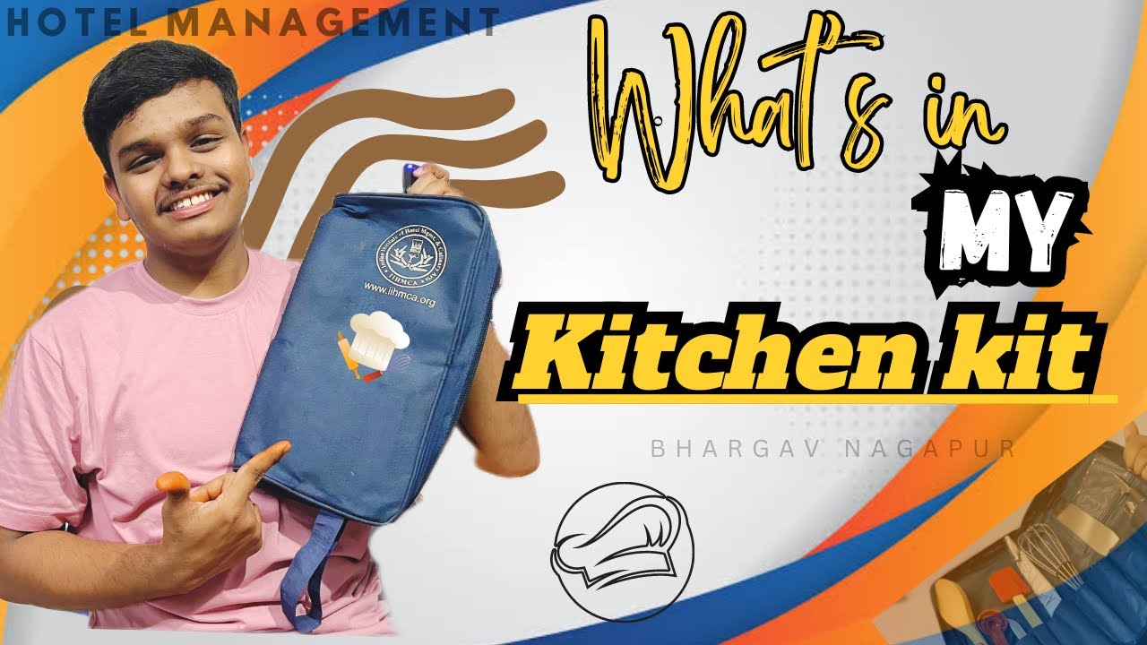 What’s in my kitchen kit ?? ||🤔 తెలుగు లో Hotel management student life …. 